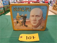 Vintage David Carradine Kung Fu metal lunchbox