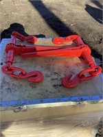 Two Unused 5/16-3/8 Ratcheting Chain Binders