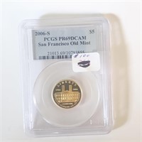 2006 San Francisco Old Mint $5 Gold