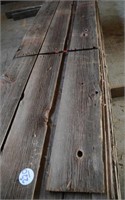 600 sq ft weathered barn boards, 17 feet long