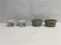Campbell Soup pottery bowls