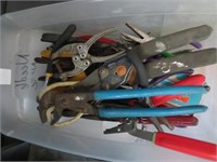 small tote - pliers, cutters