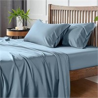 CozyLux Cooling Sheets Twin Size, Rayon derived