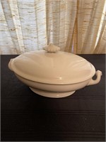 Ceramic Covered Serving Bowl