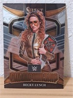 2022 Select Becky Lynch Championship Card