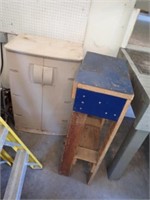Rubber Maid Storage Cabinet w/ Dbl. Doors-