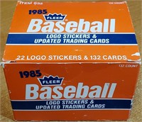 N - 1985 FLEER BASEBALL STICKERS & TRADING CARDS
