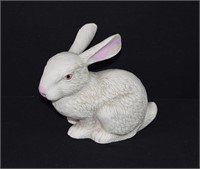 Ceramic White Rabbit Garden Figurine