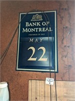Bank of Montreal Flip calendar