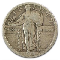 1918 s Better Date Standing Liberty Quarter