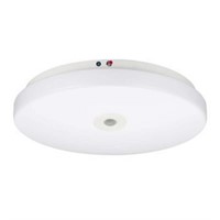 15 in. White Selectable LED Flush Mount with Motio