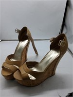 Tan heels size 10
