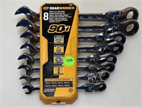 New GearWrench 8pc Metric Flex Head Ratcheting