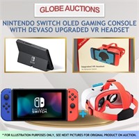 NINTENDO SWITCH OLED GAMING CONSOLE + VR(MSP:$449)