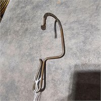 Ladder paint pail hook