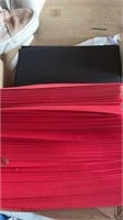 Red & Black Envelopes Uline lot