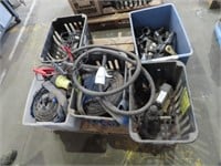 Pallet of misc. pumping equipment.