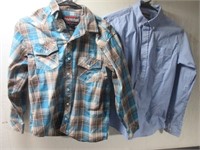 Two Boys Nice Western Shirts