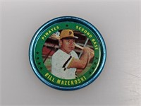 1971 Topps Coin Bill Mazeroski 15 HOF