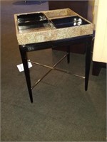 Square Side Table w/ Tray Inserts