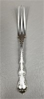Antique Whiting Sterling Silver Strawberry Fork