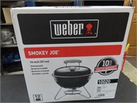 New Weber smokey joe 14" grill.