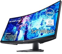 AS IS-Dell 34 Curved Gaming Monitor