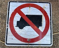 No Truck Sign