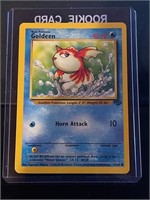 1999 Original OLD Goldeen Pokemon CARD