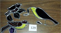 BIRDS STAINED GLASS