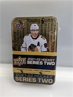 2021-22 UD Hockey Series Two Young Guns Tin