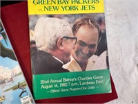 1982 GB PACKERS PROGRAM & SUPERBOWL 31 PROGRAM