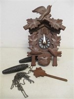 Vintage Cuckoo Clock w/ Weights - As Shown