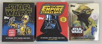 3pc 2015-16 Star Wars Topps Trading Card Books