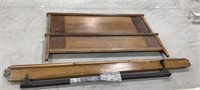 Wood bed frame-full-57.5in 
Scratches