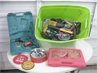 Tub Of Assorted Tools
