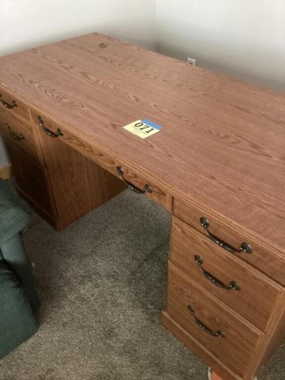 Wooden desk