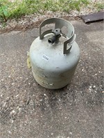 Propane tank with some propane