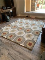 Bashian Chelsea Mocha Rug - 7' x 9'