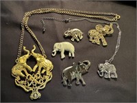 Elephant Jewelry & Brooches
