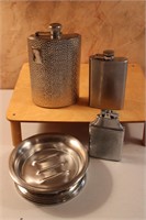 Ronson Lighter and ashtrays