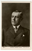 Vintage President Woodrow Wilson Real Photo