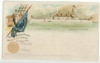 1893 Columbian Exposition U.S. Postcard