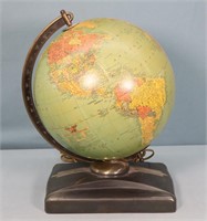 C. 1940's Illuminated Globe