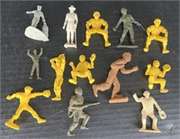 (E) Assorted Molded Human Figurines.