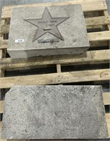 Charley Pride Concrete Star.