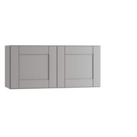 Gray Shaker Kitchen Cabinet 30x12x12in