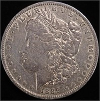 1889-O MORGAN DOLLAR XF