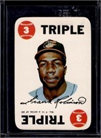 Frank Robinson 1968 Topps Game Card No. 7 in a