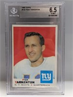 1969 Topps #150 Fran Tarkenton BGS 6.5